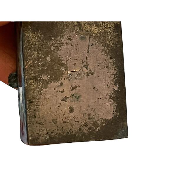 Antique Chinese Enamel Bird Flower Pill Box 1.25” Miniature Trinket Box - Picture 8 of 9